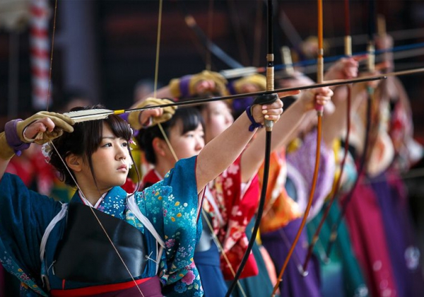 Kyudo (Cung đạo): Nghệ thuật môn bắn cung đáng kinh ngạc của Nhật Bản